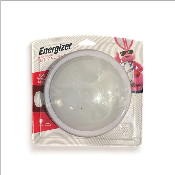 Energizer Battery Operated LED Tap On/Off Puck Light - Picture 1 of 3